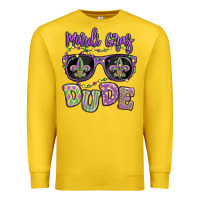 Lemon mardi gras dude Premium Sweatshirt - MaliasSmallBusiness