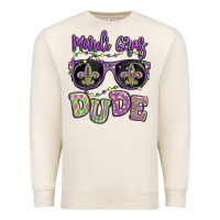 Sandshell mardi gras dude Premium Sweatshirt - MaliasSmallBusiness