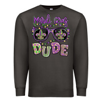 Smoke mardi gras dude Premium Sweatshirt - MaliasSmallBusiness