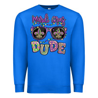True Royal mardi gras dude Premium Sweatshirt - MaliasSmallBusiness