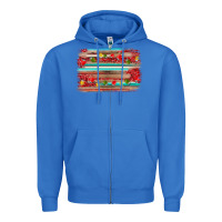 True Royal christmas background Zipper Hoodie - AdoDesignShop