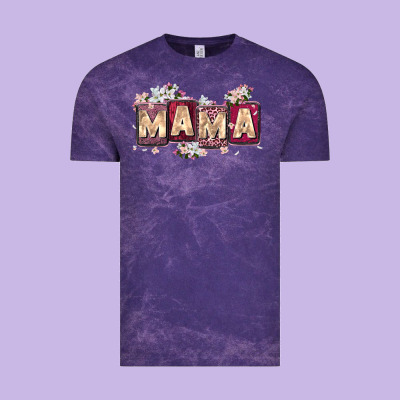 Mama With License Letters Vintage Tee Designed By Zillion Design Studio