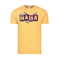 Vintage Mustard mama with license letters Vintage Tee - Zillion Design Studio