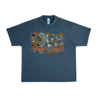 Midnight Navy love my tribe Urban Heavy Tee - SublimationCraftShop