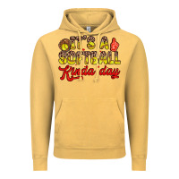 It S A Softball Kinda Day Vintage Hoodie | Teevron