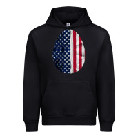 Black AMERICAN FLAG Urban Hoodie - Bettercallsaul