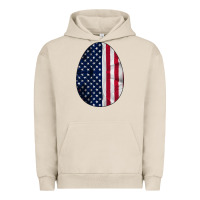 Pigment French Oak AMERICAN FLAG Urban Hoodie - Bettercallsaul