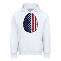 White AMERICAN FLAG Urban Hoodie - Bettercallsaul