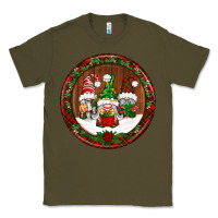 Army Green christmas gnomies christmas ornament Classic Tee - BundleAndBundleShop