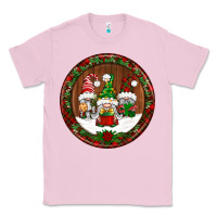 Bubblegum Pink christmas gnomies christmas ornament Classic Tee - BundleAndBundleShop