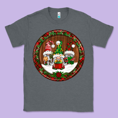 Christmas Gnomies Christmas Ornament Classic Tee Designed By Bundleandbundleshop