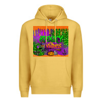Antique Gold spooky vibes tumbler Premium Hoodie - BundleAndBundleShop