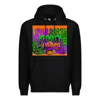 Black spooky vibes tumbler Premium Hoodie - BundleAndBundleShop