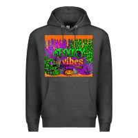 Charcoal Heather spooky vibes tumbler Premium Hoodie - BundleAndBundleShop