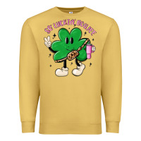 Antique Gold so luckin boujee Premium Sweatshirt - MaliasSmallBusiness