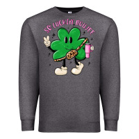 Charcoal Heather so luckin boujee Premium Sweatshirt - MaliasSmallBusiness