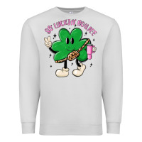 Dove Grey so luckin boujee Premium Sweatshirt - MaliasSmallBusiness