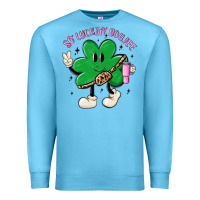 Ocean Blue so luckin boujee Premium Sweatshirt - MaliasSmallBusiness