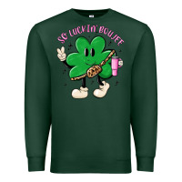 Sports Green so luckin boujee Premium Sweatshirt - MaliasSmallBusiness