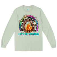 Matcha let's go camping rainbow Long Sleeve Tee - JahusDesignShop