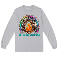 Moon Dust let's go camping rainbow Long Sleeve Tee - JahusDesignShop