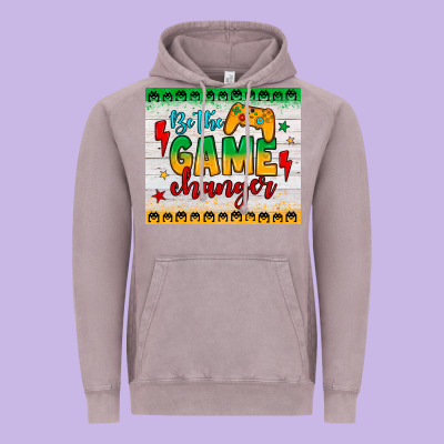 Be The Game Changer Vintage Hoodie Designed By Jahusdesignshop