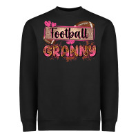 Black football granny with leopard Heavyweight Sweatshirt - Zillion Design Studio