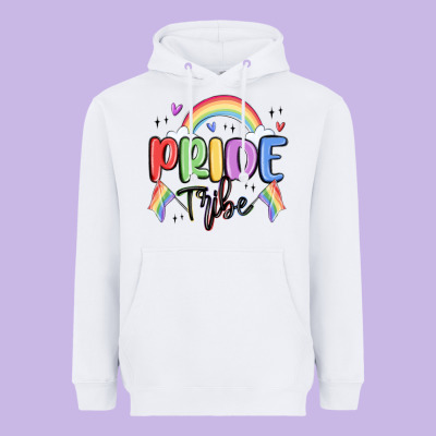 Pride Tribe Heavyweight Hoodie Designed By Maliassmallbusiness