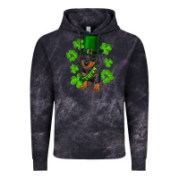 Cloud Black st. patrick's day lucky dachshund puppy Vintage Hoodie - RanaPortraitStore