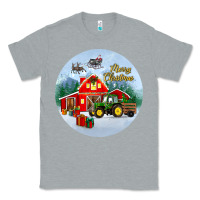 Heather Grey merry christmas small town christmas ornament Classic Tee - BundleAndBundleShop