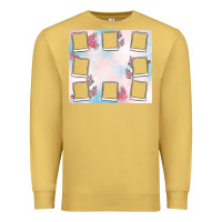 Antique Gold add your text photo collage life Premium Sweatshirt - MaliasSmallBusiness