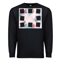 Black add your text photo collage life Premium Sweatshirt - MaliasSmallBusiness