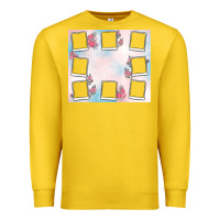 Lemon add your text photo collage life Premium Sweatshirt - MaliasSmallBusiness