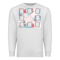 Oatmeal Heather add your text photo collage life Premium Sweatshirt - MaliasSmallBusiness