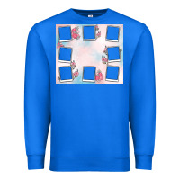 True Royal add your text photo collage life Premium Sweatshirt - MaliasSmallBusiness