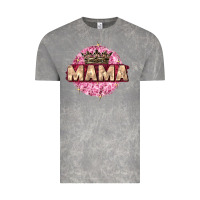 Cloud Rock mama with round leopard Vintage Tee - Zillion Design Studio