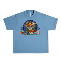 Pebble Blue halloween Urban Heavy Tee - CowhideDigitalArt