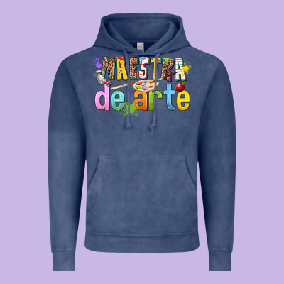 Maestra De Arte Vintage Hoodie Designed By Texasbilliewilder