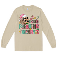 Mushroom i m so freaking merry Long Sleeve Tee - AdoDesignShop