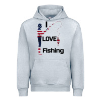 Heather Grey I love fishing Urban Hoodie - Bettercallsaul