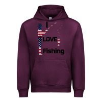 Mauve Wine I love fishing Urban Hoodie - Bettercallsaul