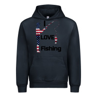 Navy I love fishing Urban Hoodie - Bettercallsaul