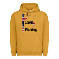 Pigment Peanut Butter I love fishing Urban Hoodie - Bettercallsaul