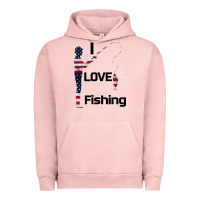 Pigment Salmon I love fishing Urban Hoodie - Bettercallsaul