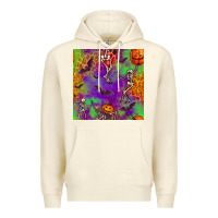 Sandshell halloween party seamless pattern Premium Hoodie - BundleAndBundleShop
