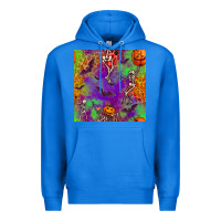 True Royal halloween party seamless pattern Premium Hoodie - BundleAndBundleShop