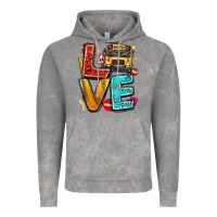 Cloud Rock love school bus Vintage Hoodie - texasbilliewilder