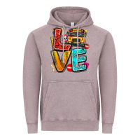 Vintage Zinc love school bus Vintage Hoodie - texasbilliewilder
