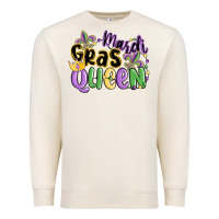 Sandshell mardi gras queen Premium Sweatshirt - MaliasSmallBusiness