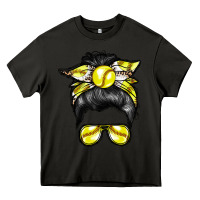 Asphalt softball mom Heavy Core Tee - RacoonDesign